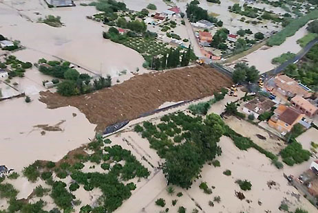 El riesgo de inundacin en la agricultura