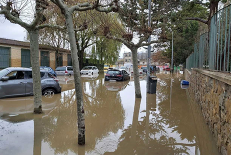 Inundaciones de Navarra, País Vasco, Aragón y Burgos, 2021
