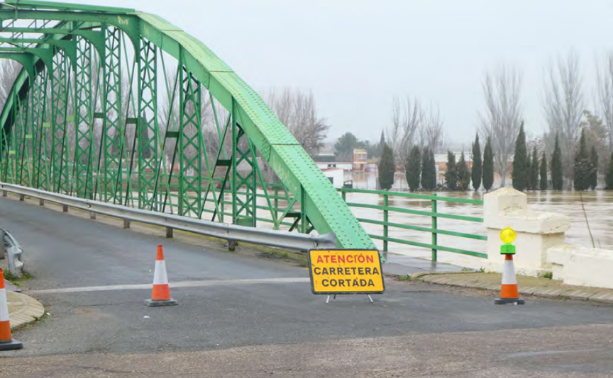 Figure 9. Bridge over the Ebro where it flows through Gallur (Z). Source: CCS.