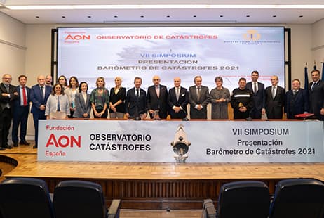 2021 Disaster Barometer of the Aon Espaa Foundation's Catastrophe Observatory