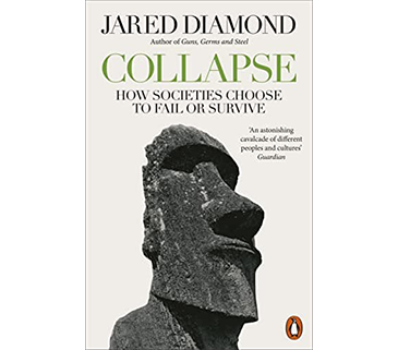 Book cover: Collapse. Author: Jared Diamond