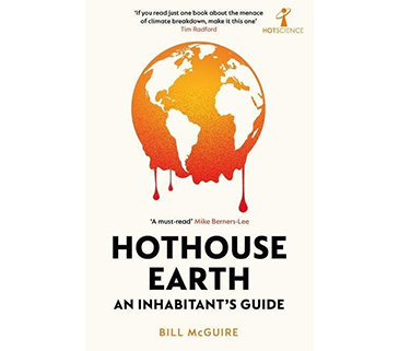 Portada libro: Hothouse Earth: an inhabitant guide. Autor: Bill McGuire.