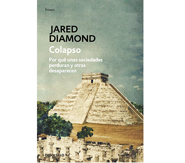 Portada libro: Colapso. Autor Jared Diamond.