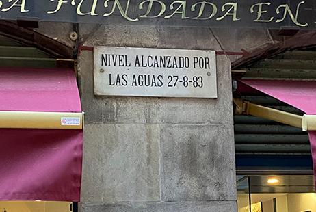 Historical documentation on the August 1983 flooding in the Basque Country