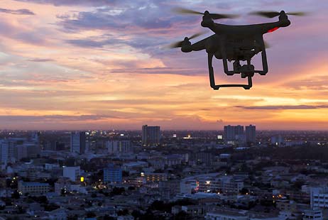 Drones: 2018-2021 strategy plan, civil liability and insurance